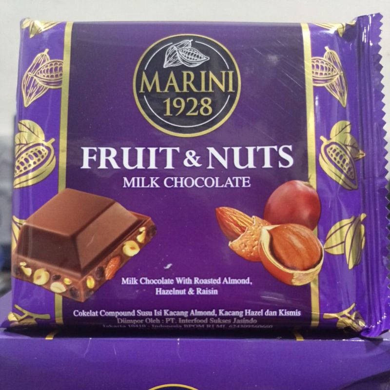 

MARINI FRUIT&NUTS MILK 100g