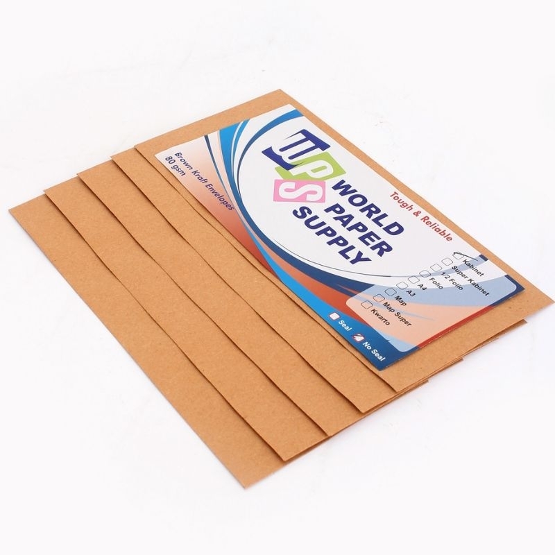 

AMPLOP COKLAT WPS / APLOP SUPER KABINET / world paper supply