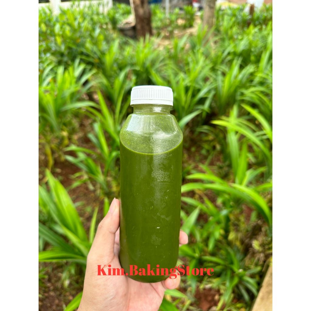 

Endapan Sari Pandan 100% Fresh Murni Alami No Campuran