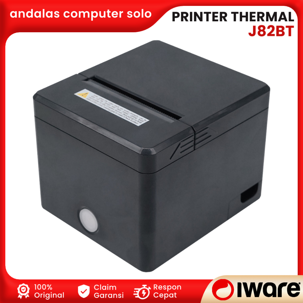 PRNTER THERMAL STRUK NOTA KASIR IWARE  80mm UNICORN J82BT USB BLUETOOTH PRINTER NOTA KASIR