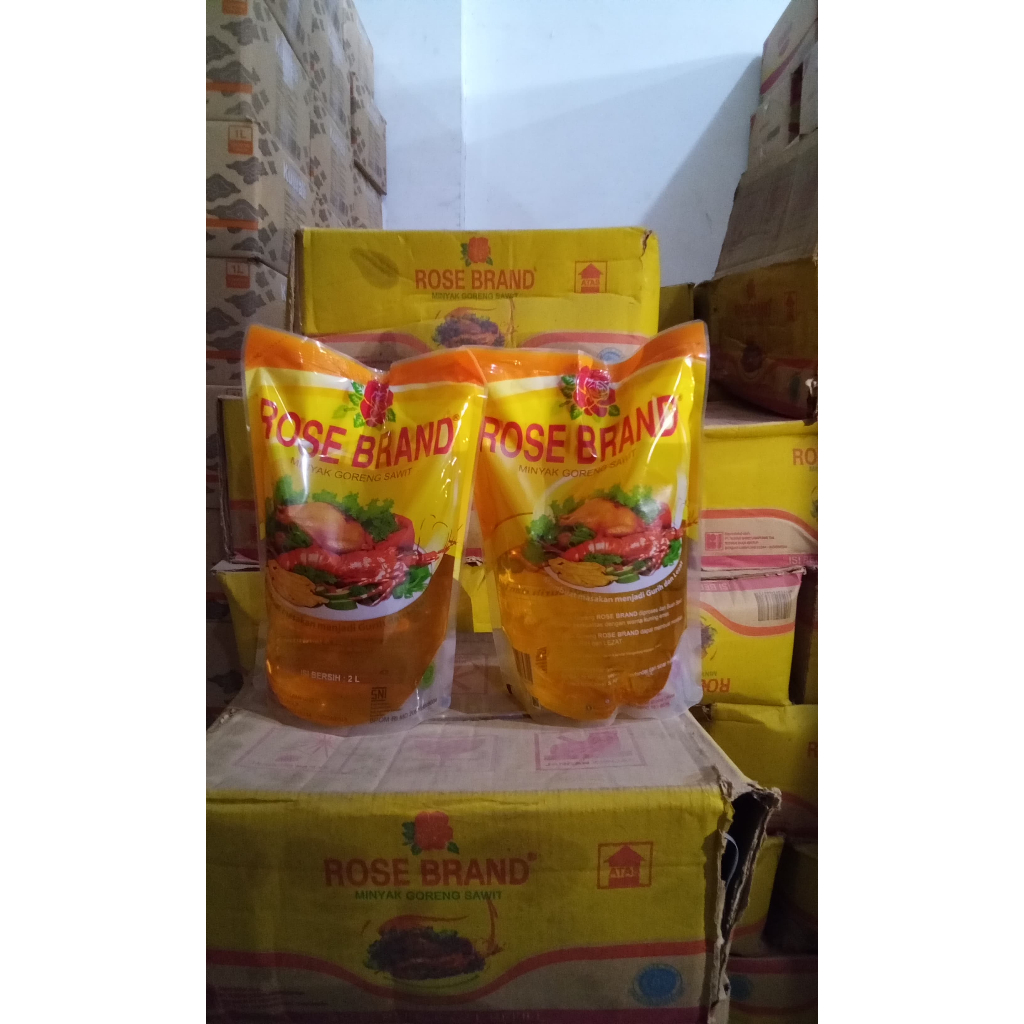 

Minyak Goreng Rosebrand 2 liter isi 6 pouch perdus