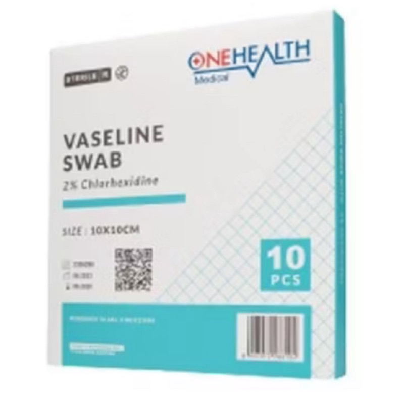 Vaseline swab Kasa jaring steril / Dermafix tulle PAarafin Gauze dressing