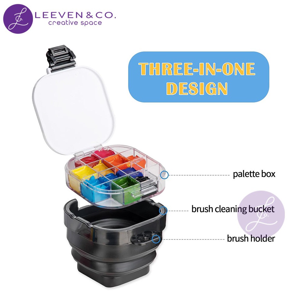 

SUPERIOR FOLDABLE WATERCOLOR POT FWB16 v Z5H7