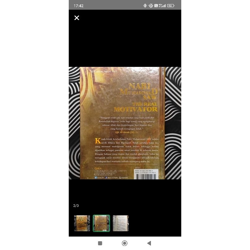 Buku Nabi Muhammad The Real Motivator
