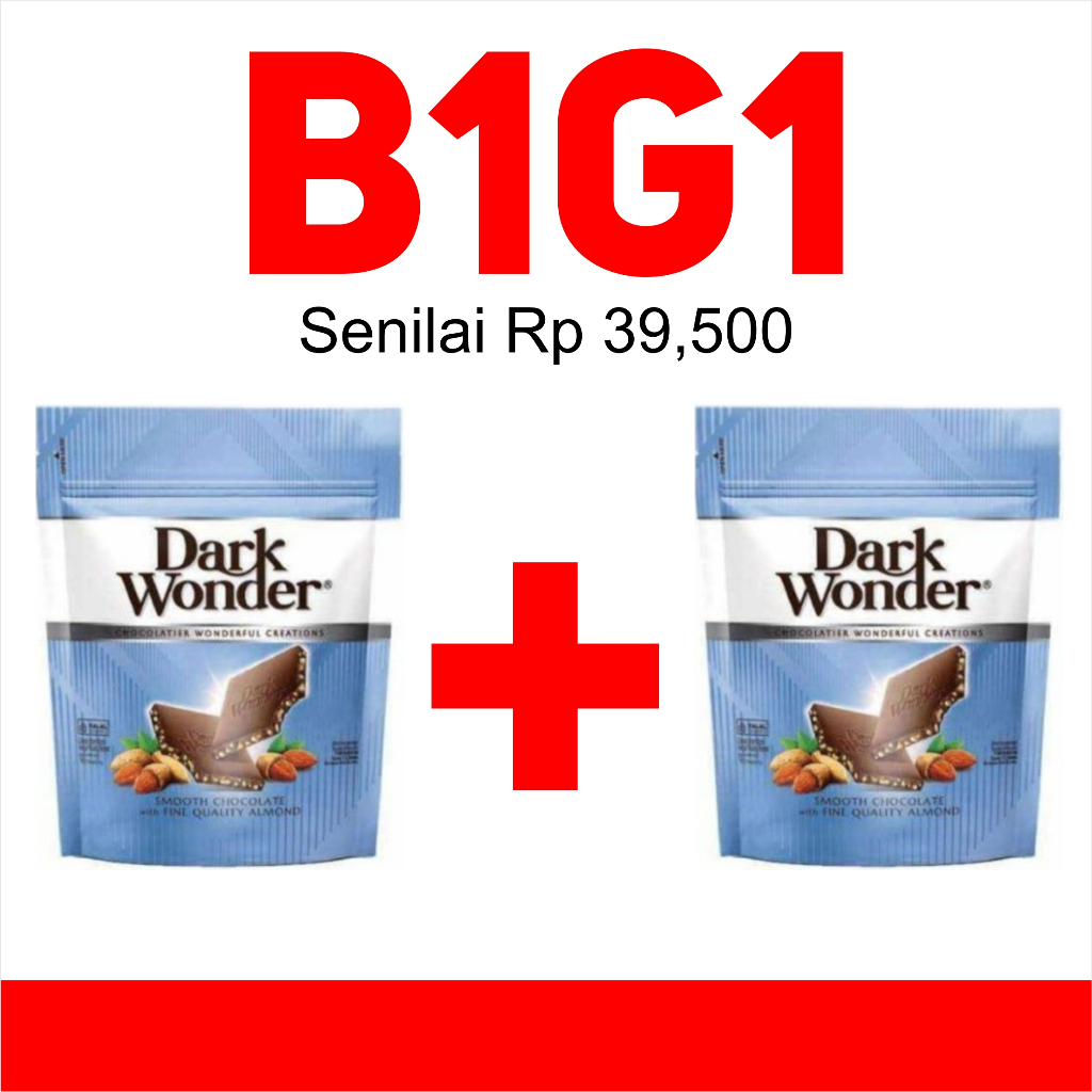 

[ B1G1 } DARK WONDER POUCH 10 PCS X 14 GR | PROMO | MURAH | BERKUALITAS | SEHAT | ENAK | HIGH QUALITY | EXCLUSIVE | SNACK | COKLAT