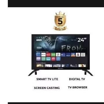 Polytron Smart Digital TV LED 24 inc Original