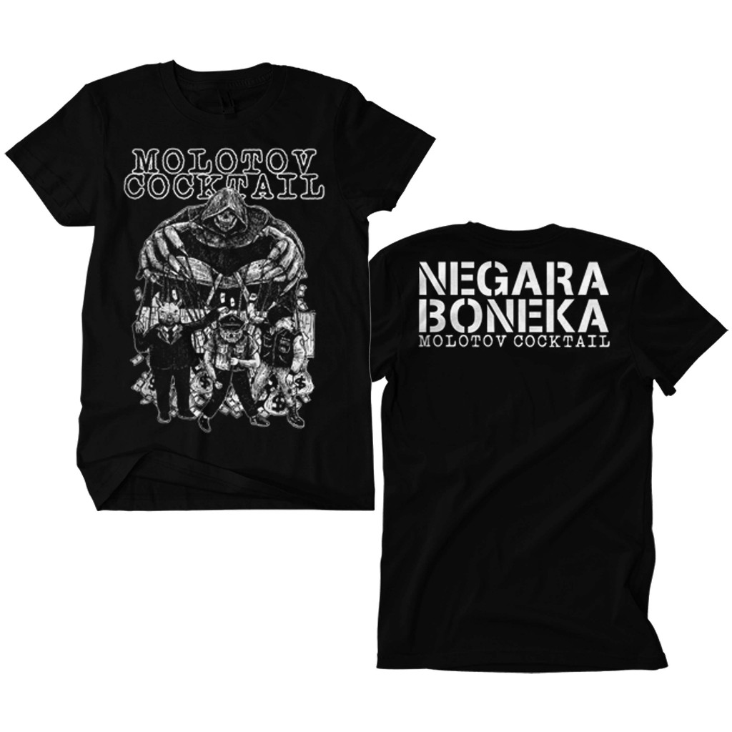 Kaos Band Punk Molotov Cocktail - Negara Boneka