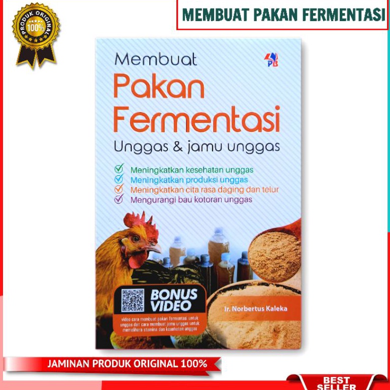 BUKU PETERNAKAN Membuat Pakan Fermentasi Unggas  jamu unggas t F3A6