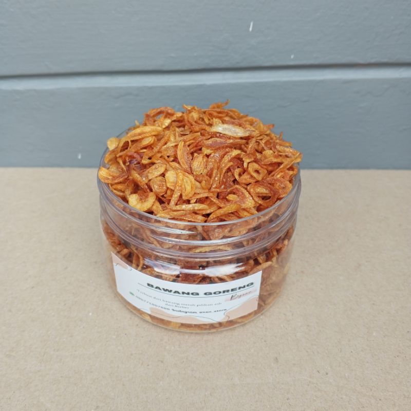 

bawang goreng original kemasan toples kecil 300ml