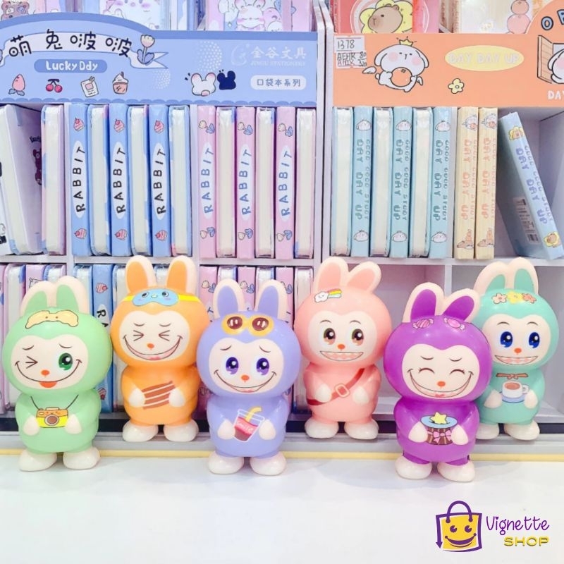 Mainan Squishy Boneka Labubu Lucu | Squisi Sekuisi Skuisi Sekuisi Squisy
