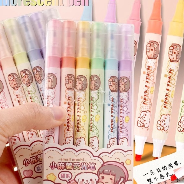 

Istimewa Stabilo Mochi hand ledger doodle pen Set Hhlhter Pen termasuk 6pcs Stabilo
