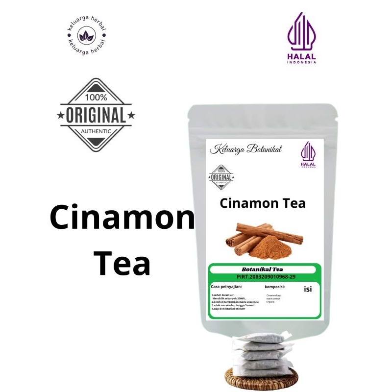 

TEH KAYU MANIS : CINNAMON LEAF TEA ISI 20 DAN 30 TEABAG