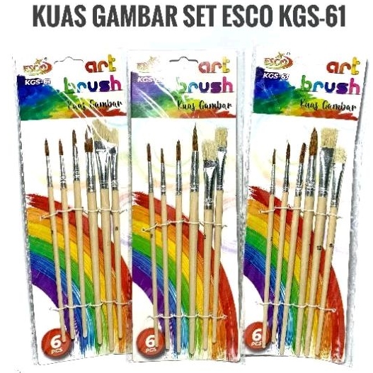 

Esco Kuas Gambar Set/Kuas Lukis