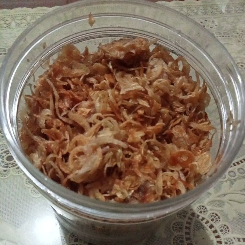 

brambang goreng probolinggo asli 100% kemasan toples 500 gram