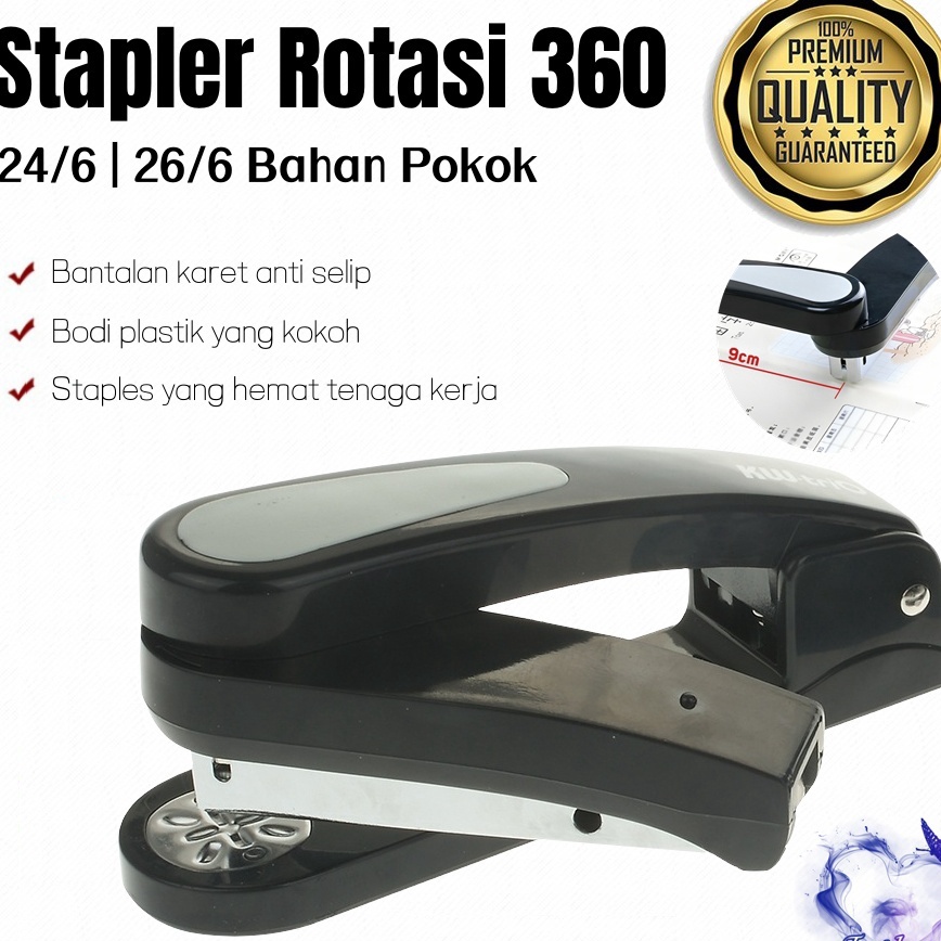 

Hot Stapler Rotasi 36 Staples meja putar 3 arah Staples 246 atau 266 36 ROTATION STAPLER STAPLER DENGAN ROTASI 36 DERAJAT