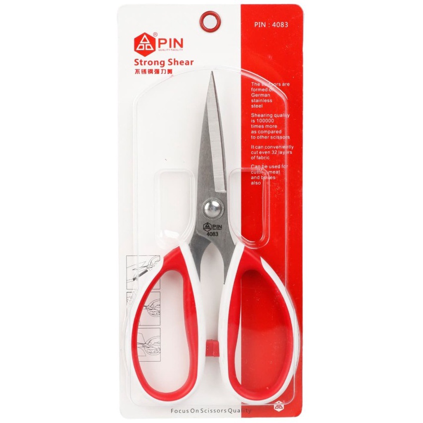 

ART M2I8 Gunting Potong Bahan Kain Heavy Duty Pin 483 Tailor Scissors PIN 8
