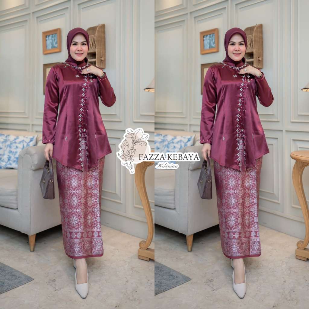FZ - KEBAYA JANGGAN PAYET POLOS/ KEBAYA JANGGAN/ KEBAYA MODERN