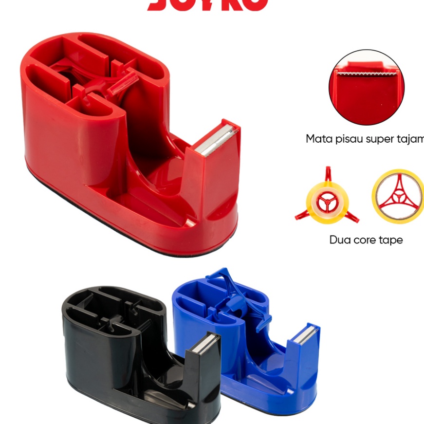 

KF7 Tape Cutter Tape Dispenser Pemotong Pita Perekat Joyko TD9N