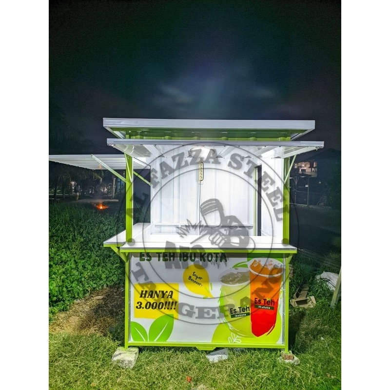 booth semi kontainer booth container booth jualan