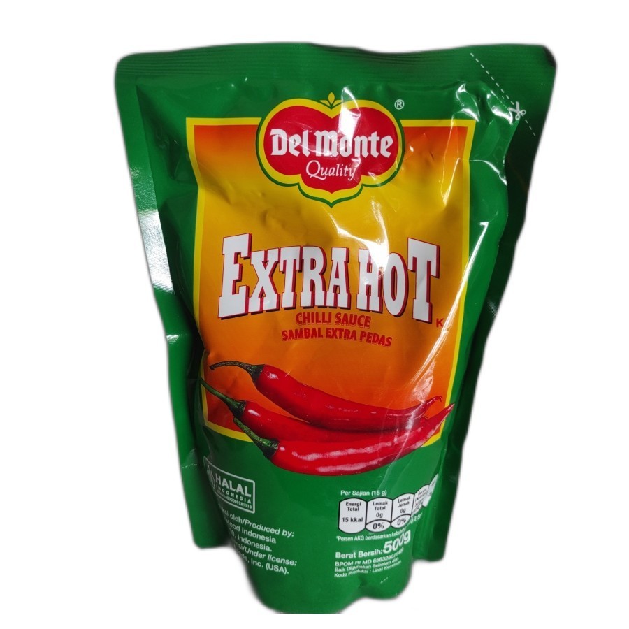 

Del Monte Extra Hot Pouch 500 gram