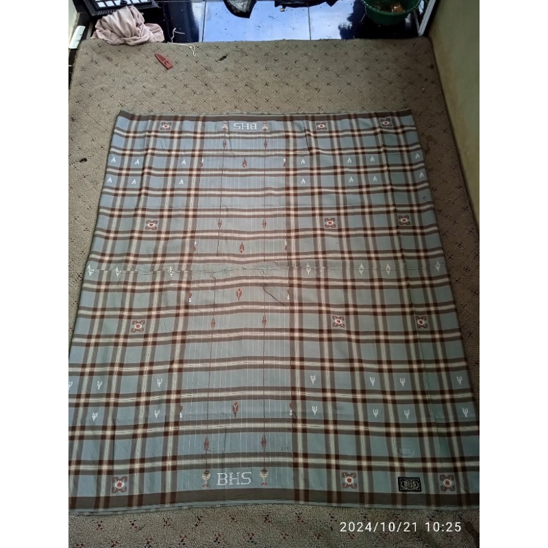 Sarung BHS full sutera 210/2 motif SKT GOLD Second.