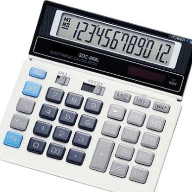 

HJ6 Kalkulator Calculator SDC 868L 12Dit