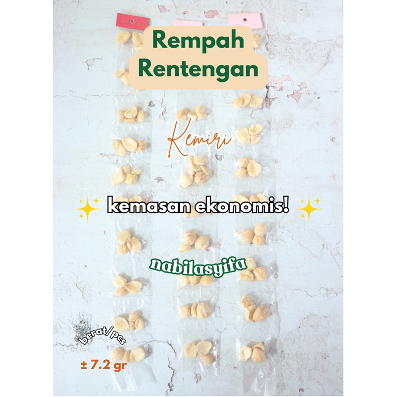 

Kemiri Rentengan/Rempah Rentengan