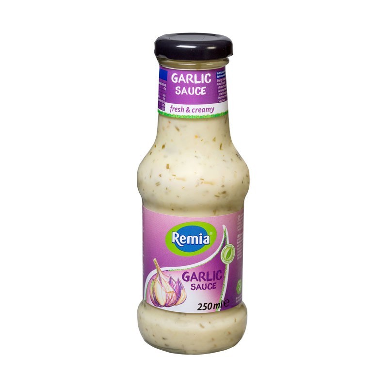 

Remia Garlic Sauce / Saus Bawang Putih Remia - 250 Ml