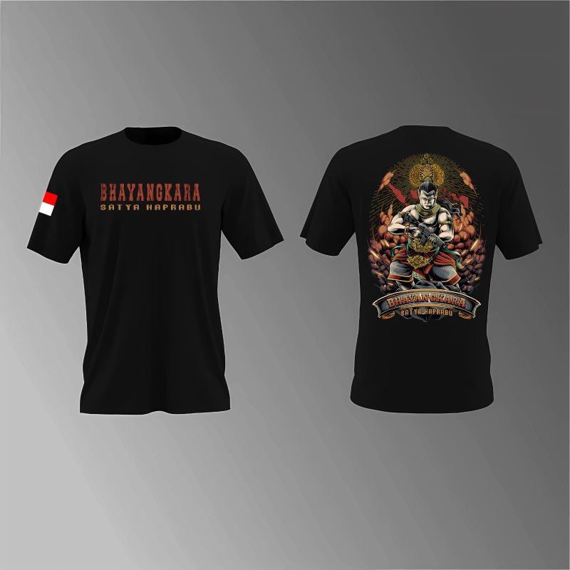 KAOS BHAYANGKARA SATYA HAPRABU HITAM
