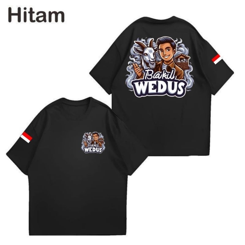 KAOS BAKUL WEDUS SABLON DTF