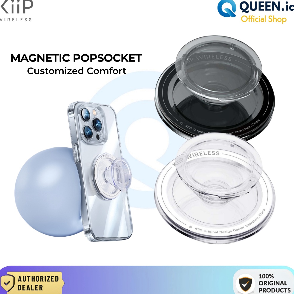 KiiP MGRIP Magsafe Popsocket Strong Magnetic Phone Holder Grip Magnet Anti Slip Ring Griptok KODE K2