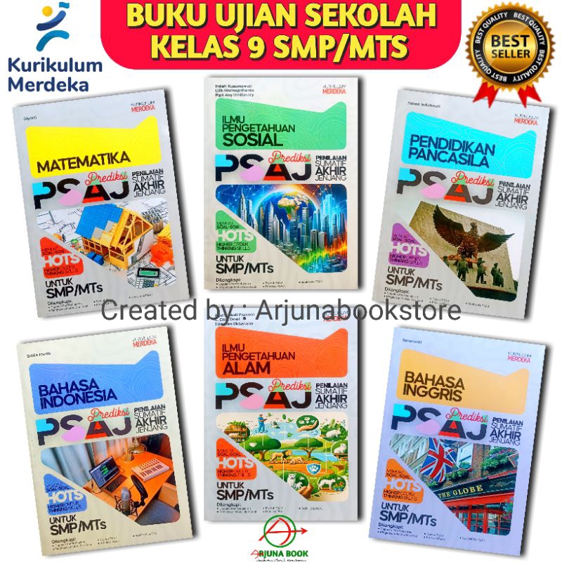 BUKU PREDIKSI UJIAN SEKOLAH PSAJ SMP/MTS Kelas 9 Putra Nugraha