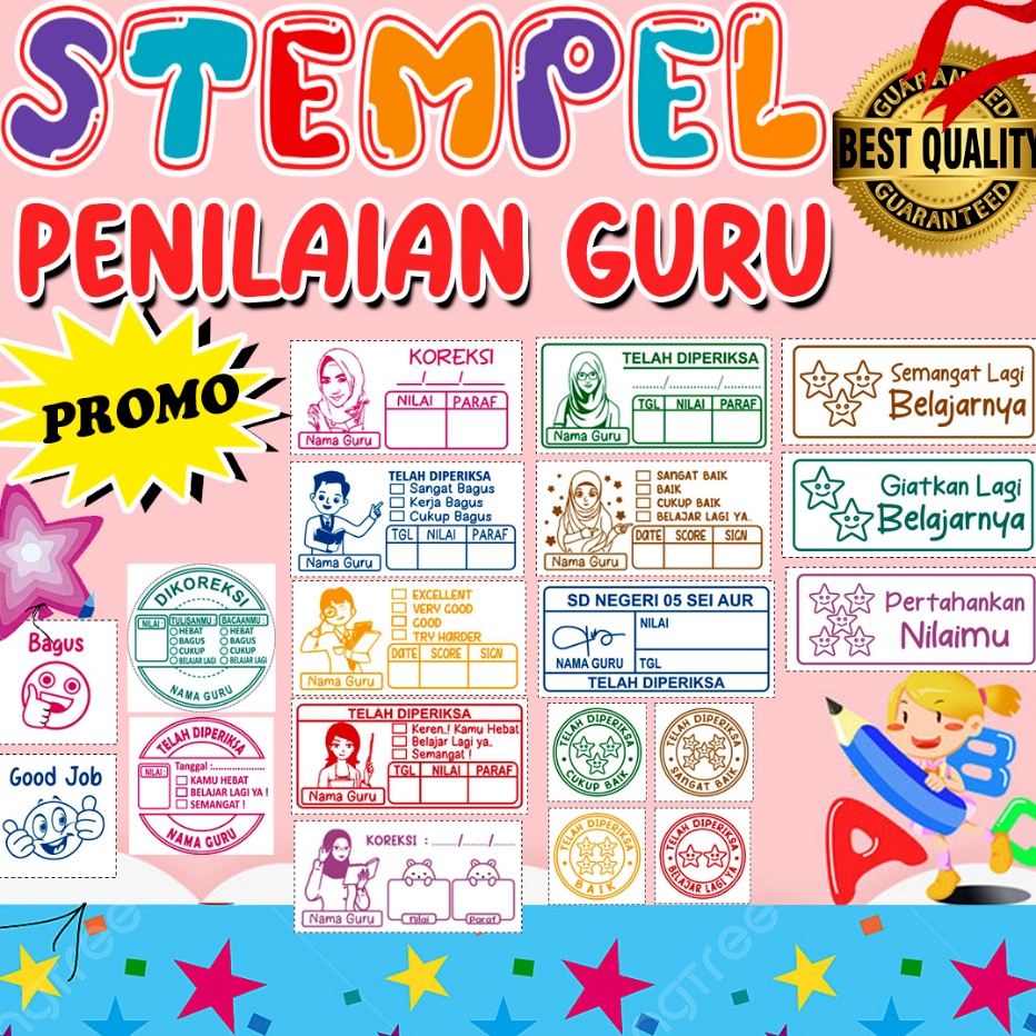 

KP8 stempel penilaian gurustempel sistempel rewardstempel checked