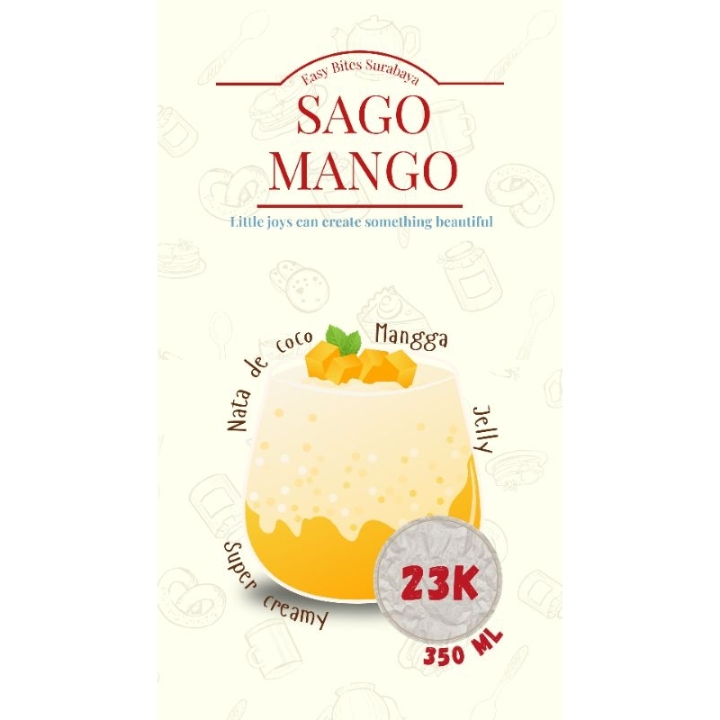 

Sago Mango Full creamy