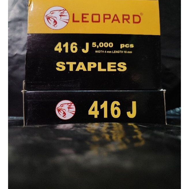 

FG2 staples 416j leopard paku tembak angin 416 j leopard isi pcs