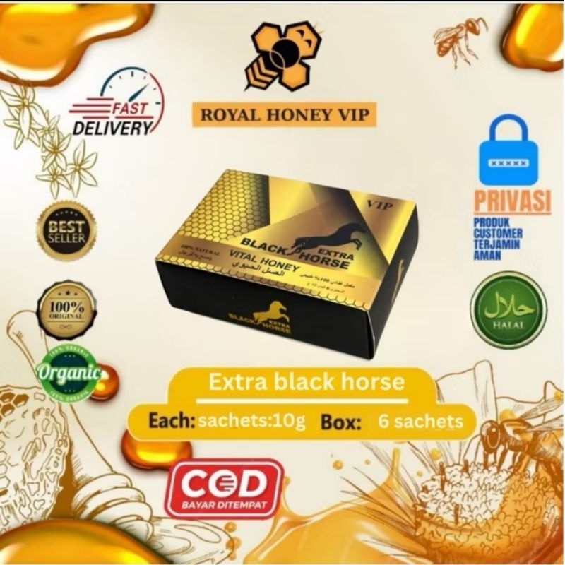 

Black Horse Extra Original one box 6 sachet