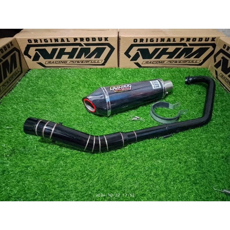 Knalpot Racing Original NHM Custom Scorpion Pnp Byson Thunder Megapro Gl-Pro Vixion Satria Fu Xabre
