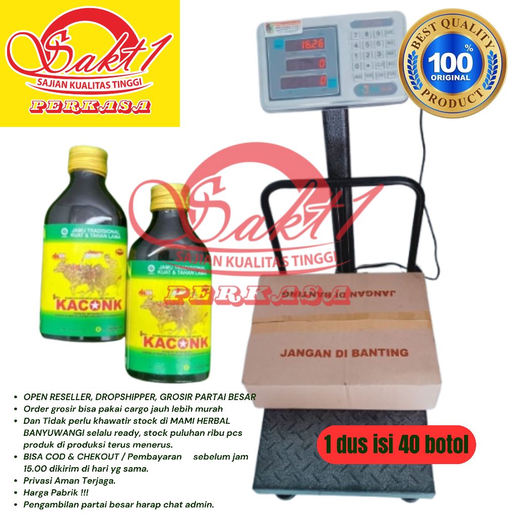 

JAMU KACONK MADURA 40 BOTOL