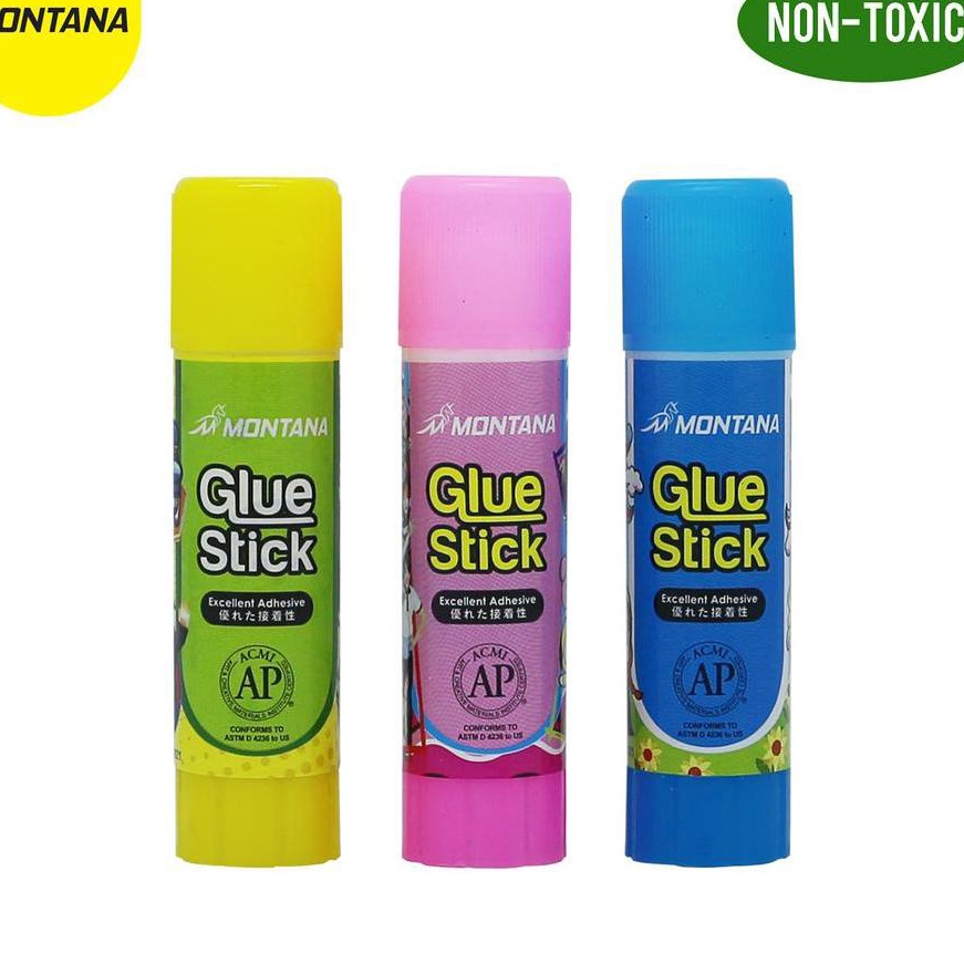 

Mega ATK Glue Stick Fancy Lem Batang Montana GSF1 1Gr BOX