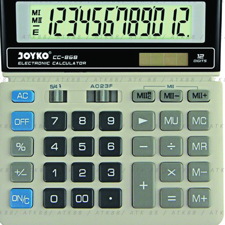 

Limit Kalkulator Joyko CC868 12 dit