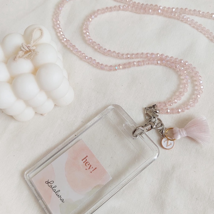 

KF7 Lalaluna CRYSTAL BEADS GANTUNGAN ID CARD