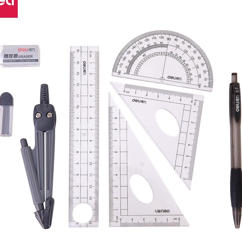 

Hematku Deli Penggaris Ruller Set Sekolah Skala Akurat Praktis Dan Mudah Dibawa 9591