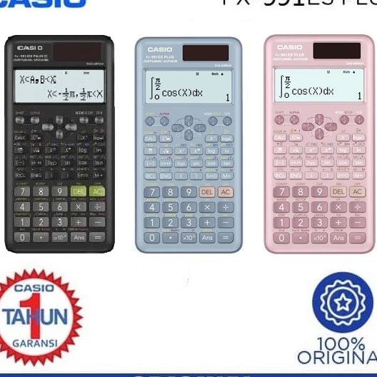 

KF7 Casio FX 991 ES PLUS Scientific Kalkulator FX991ES PLUS Calculator Kuliah Sekolah