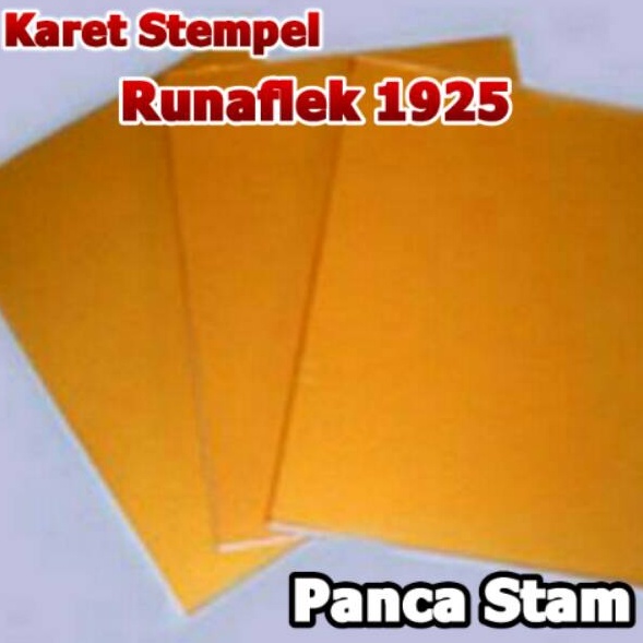 

Terbaru KARET STEMPEL RUNAFLEK 19 X 25 CM MIN ORDER 2 LBR