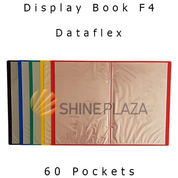 

KI3 Map Dokumen Folio flex Display Books Book Keeper 6 Pockets F4
