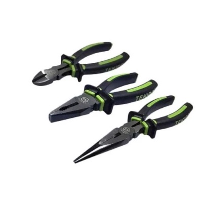 Hadir Irit  Tekiro Tang Set isi 3 pcs  Paket tang Kombinasi  Lancip  Potong