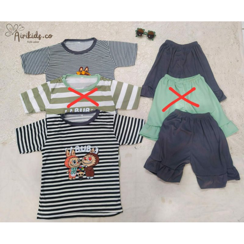 one set labubu anak cewek usia 10-11 tahun