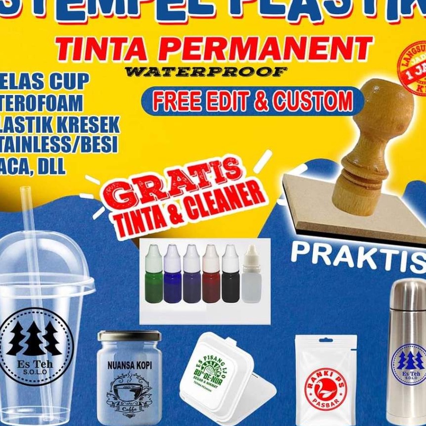 

HJ6 STEMPEL CUP STEMPEL STEROFOAM STEMPEL PLASTIK free tinta