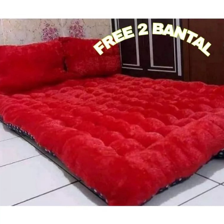Kasur Gender Ukuran 18x14 tebal 15cm  Kasur Bulu Rasfur  Kasur Lantai KODE I7X7