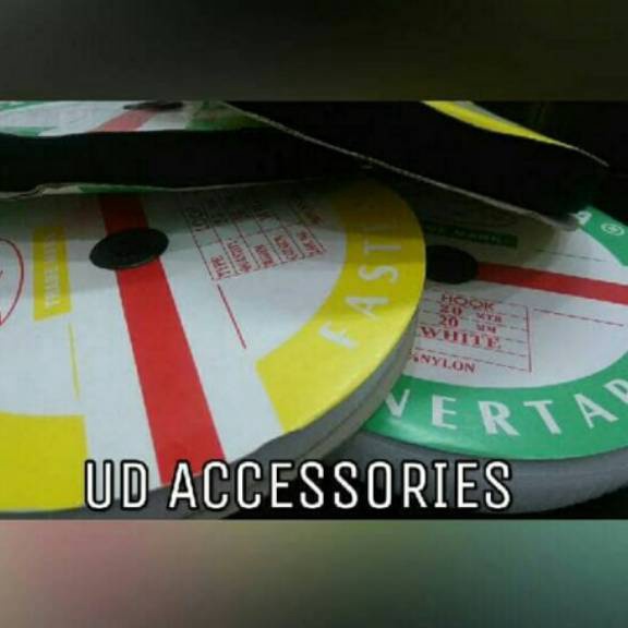 

HJ6 Nylon tape velcro perekat 2cm 2mtr SEPASANG